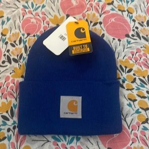 Carhartt Beanie Unisex Adult Cobolt Blue Carhartt fashionable-Beanie/Hat